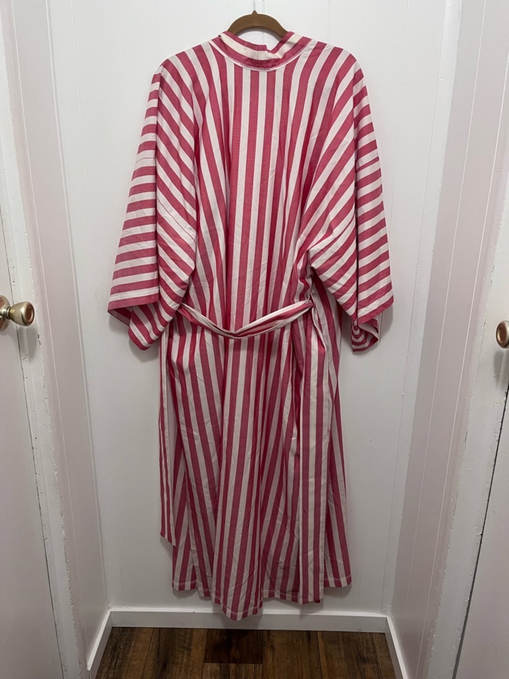 Vintage Donna Karan Striped Robe - Picture 4 of 4